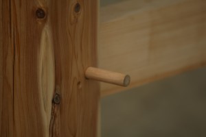 Wedding Arbor joinery detail