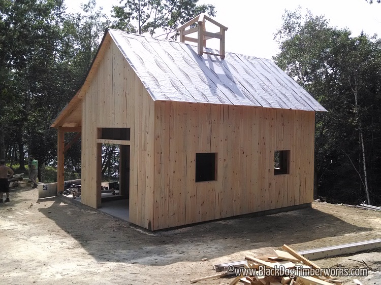 16 X 24 Gambrel Roof Shed Plans
