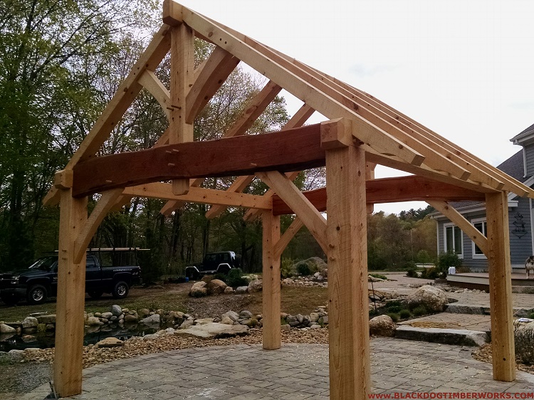Small Timber Frame Projects Archives - Black Dog Timberworks