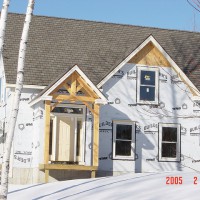 Timber Frame Entry-way