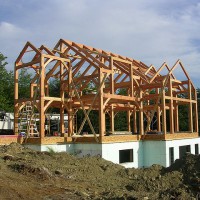 Timber Frame Home Construction