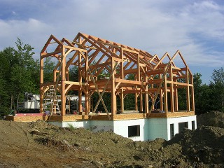Timber Frame Home Construction