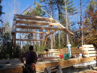 Timber Frame Home Construction