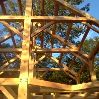Timber Frame from Exterior