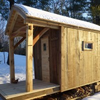 TIMBER FRAME SAUNA