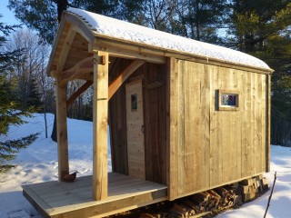 TIMBER FRAME SAUNA